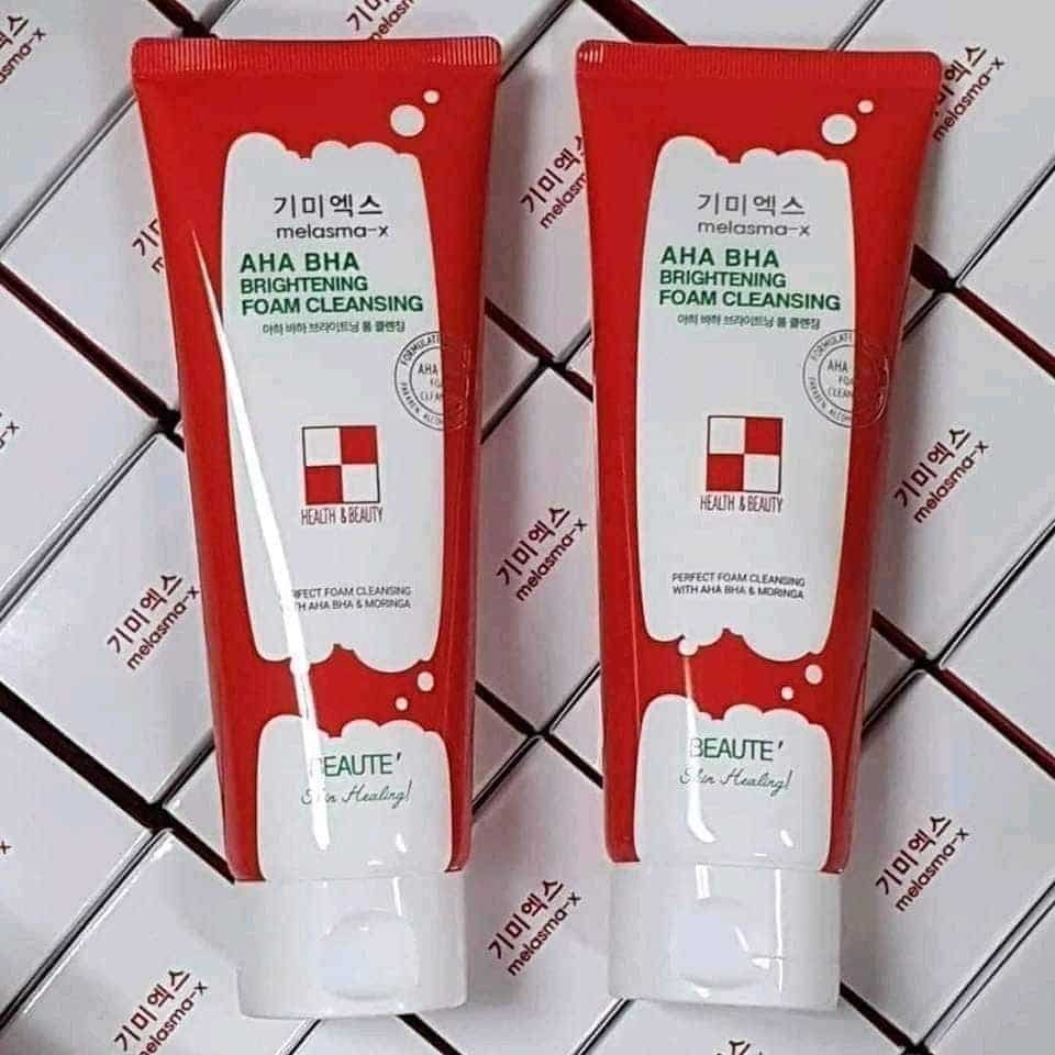 Beaute Melasma-X Aha Bha Brightening Foam Cleansing - Flipmart